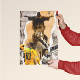Neymar Jr – Brazil Iconic Journey Poster